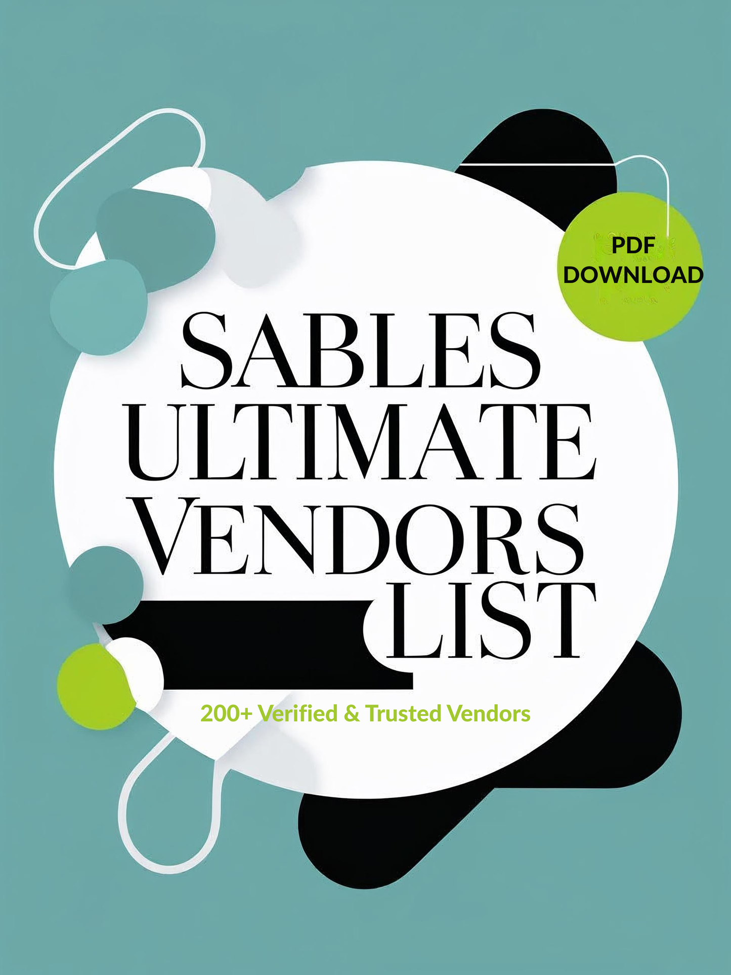The Ultimate Vendors List + Bonus!